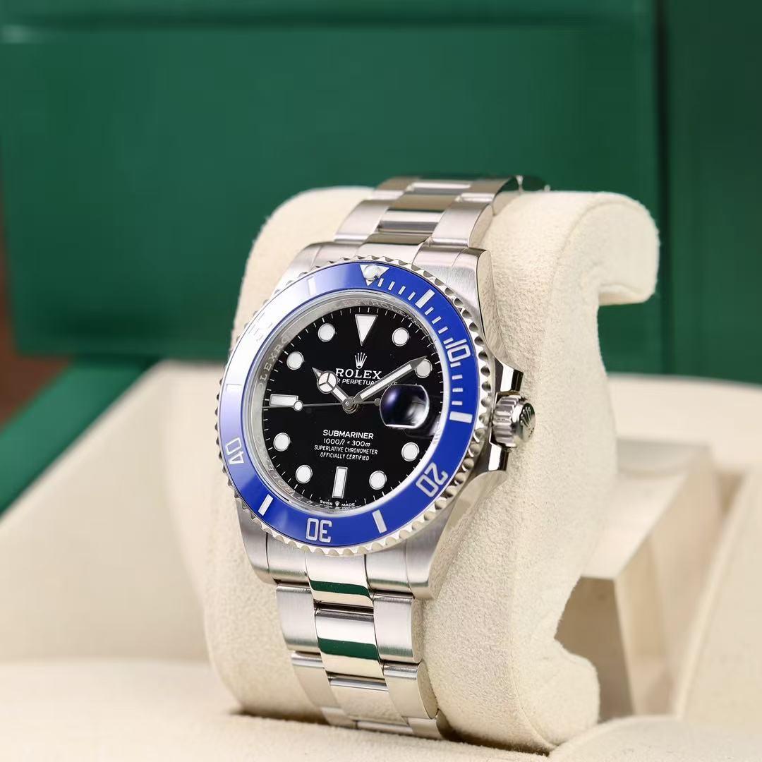 Orologio Rolex Submariner "Blue Submariner", orologio meccanico completamente automatico