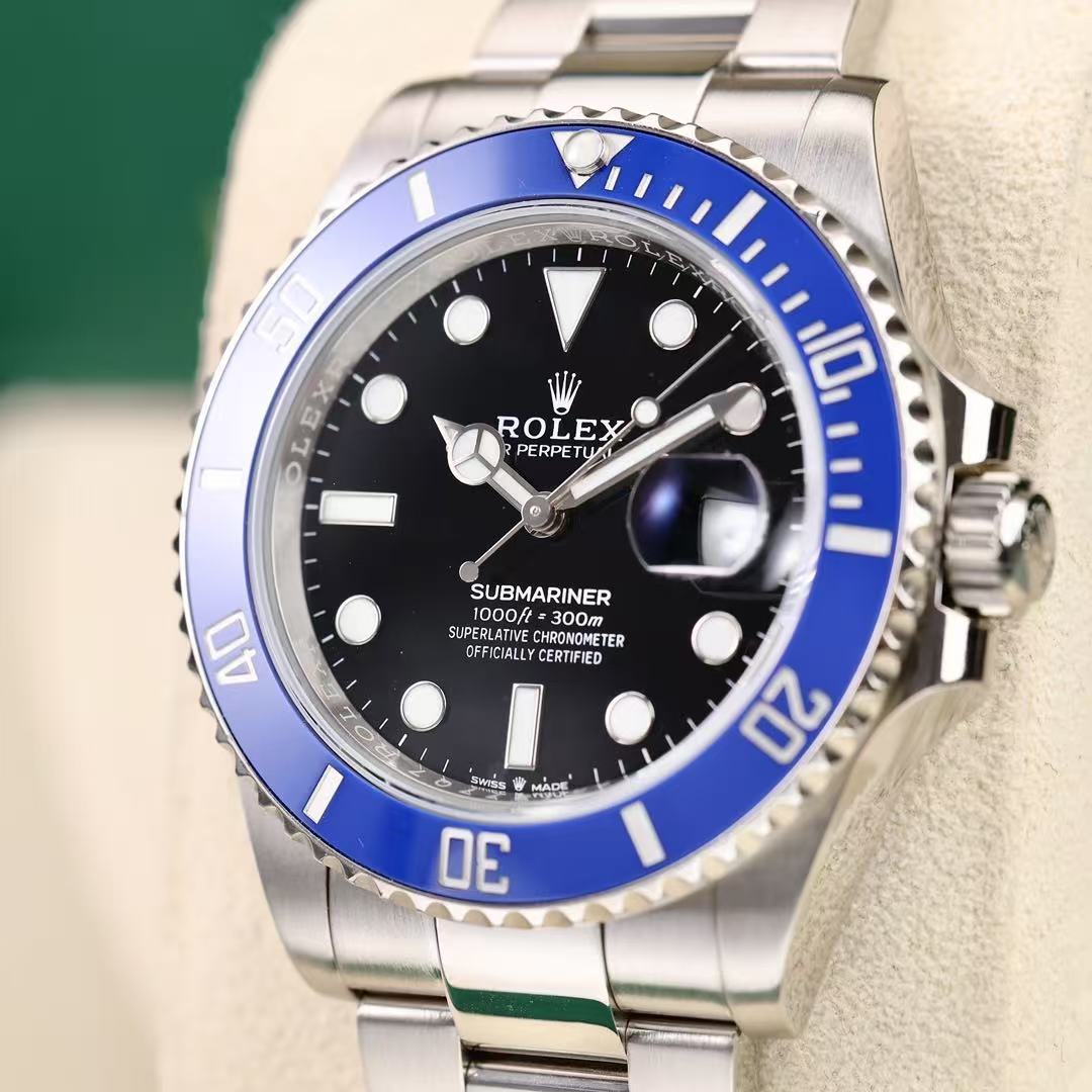 Orologio Rolex Submariner "Blue Submariner", orologio meccanico completamente automatico