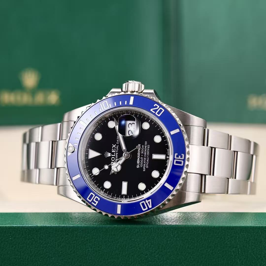 Orologio Rolex Submariner "Blue Submariner", orologio meccanico completamente automatico