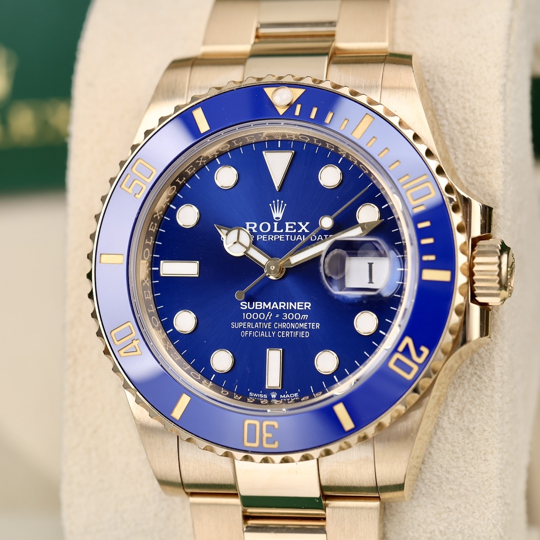 Orologio Rolex Submariner "Two-Tone Blue Submariner": semplice, elegante e lussuoso.