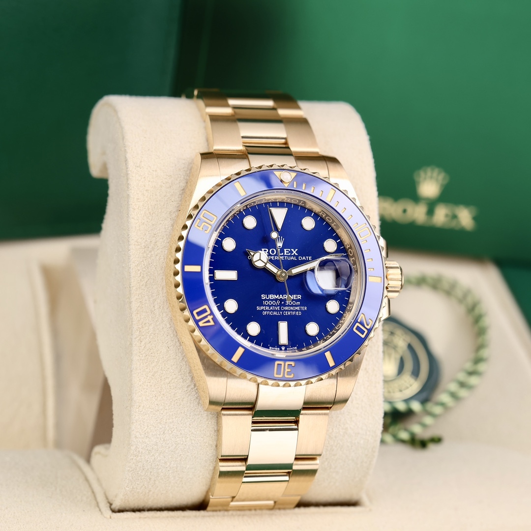 Orologio Rolex Submariner "Two-Tone Blue Submariner": semplice, elegante e lussuoso.