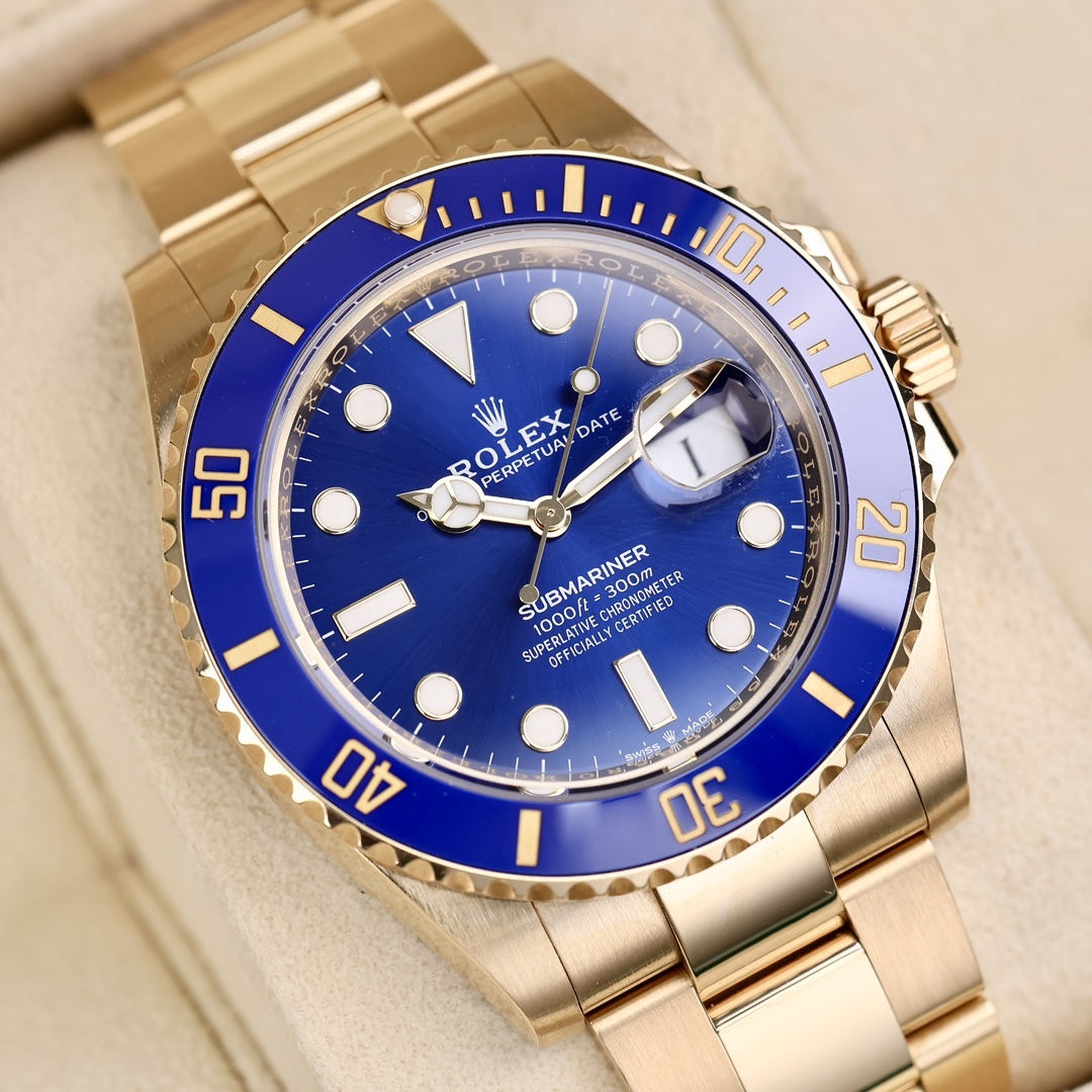 Orologio Rolex Submariner "Two-Tone Blue Submariner": semplice, elegante e lussuoso.