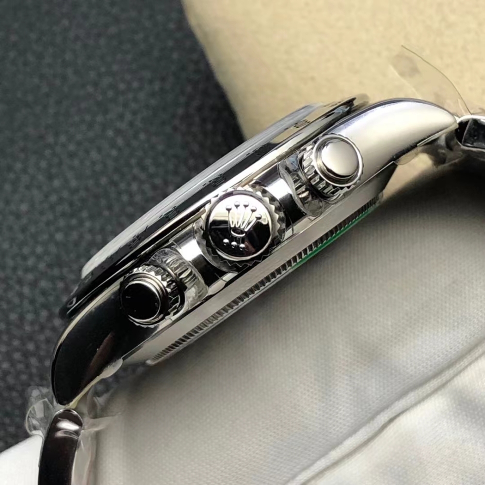 Orologio Rolex Cosmograph Daytona in acciaio Lusso di altissimo livello, squisita semplicità, che trasuda prestigio.