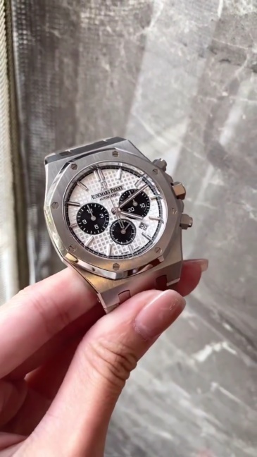 Orologio da uomo automatico cronografo Audemars Piguet Royal Oak 26331ST con quadrante Panda Cronografo sportivo di lusso