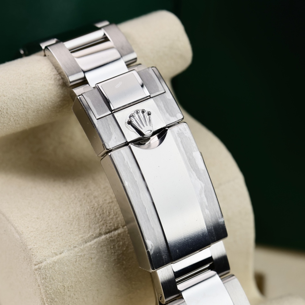 Orologio sportivo Rolex GMT-Master II Sprite Bezel Dual Time, lunetta in ceramica nera/grigia, orologio meccanico automatico svizzero.