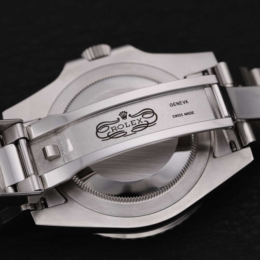Orologio sportivo da lavoro Rolex GMT-Master II con lunetta in ceramica nera e bracciale Oyster