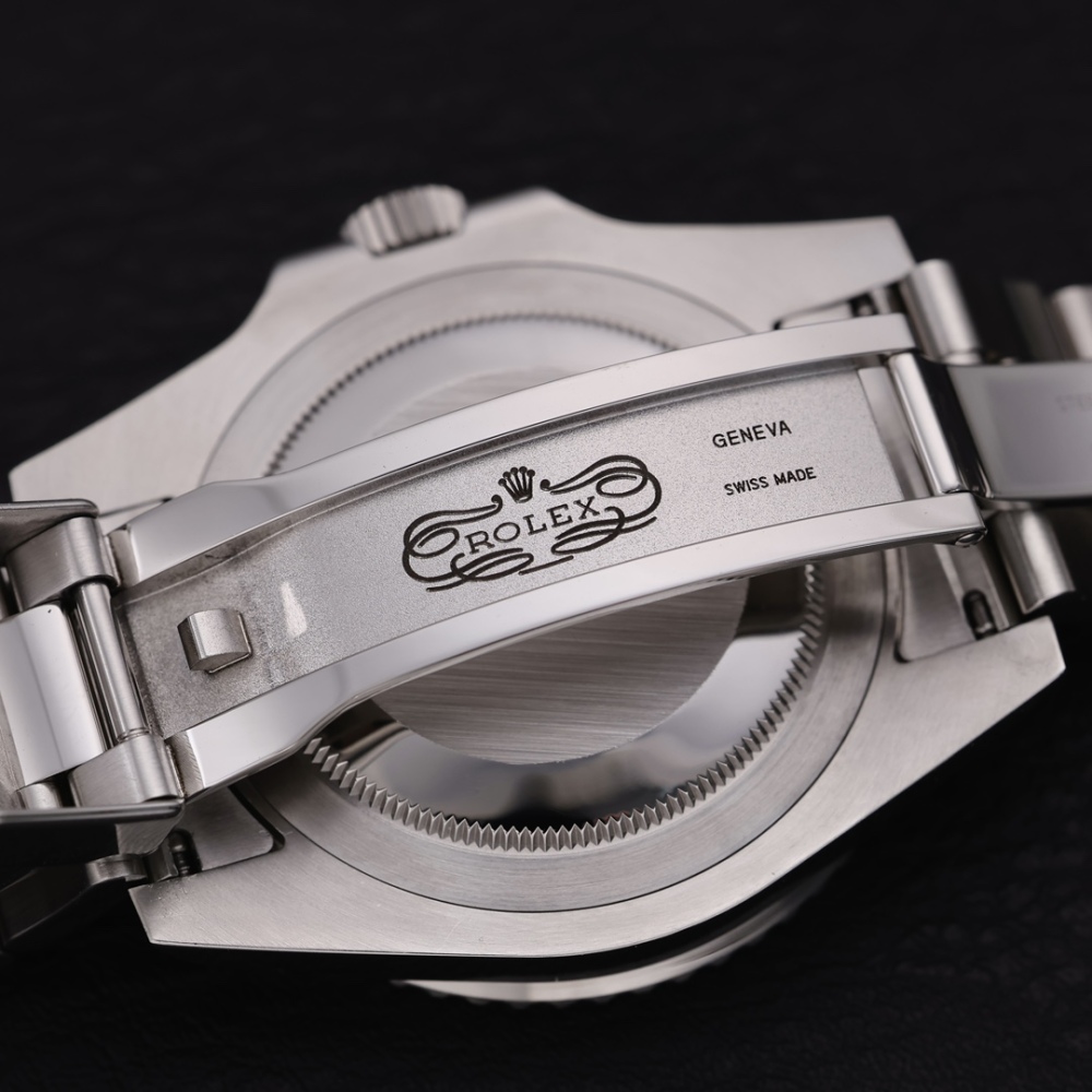 Orologio sportivo da lavoro Rolex GMT-Master II con lunetta in ceramica nera e bracciale Oyster