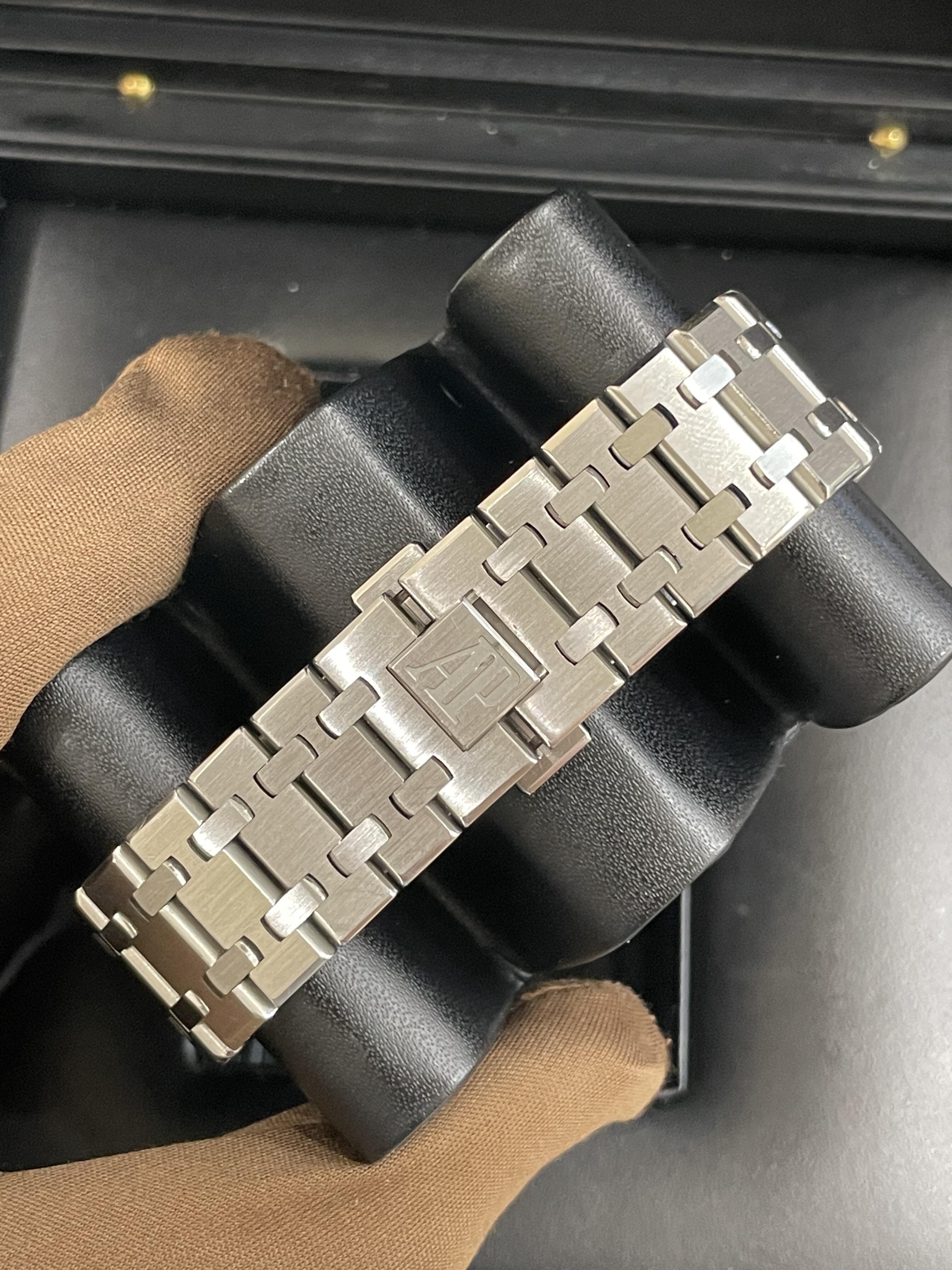 Orologio da uomo automatico cronografo Audemars Piguet Royal Oak 26331ST con quadrante Panda Cronografo sportivo di lusso