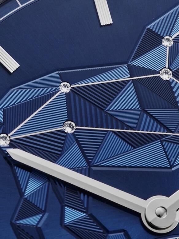 Orologio da uomo automatico Vacheron Constantin Patrimony Leo Tourbillon Sapphire, con sigillo di Ginevra.