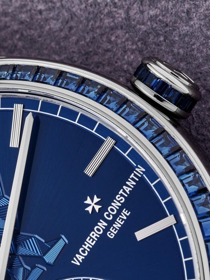 Orologio da uomo automatico Vacheron Constantin Patrimony Leo Tourbillon Sapphire, con sigillo di Ginevra.