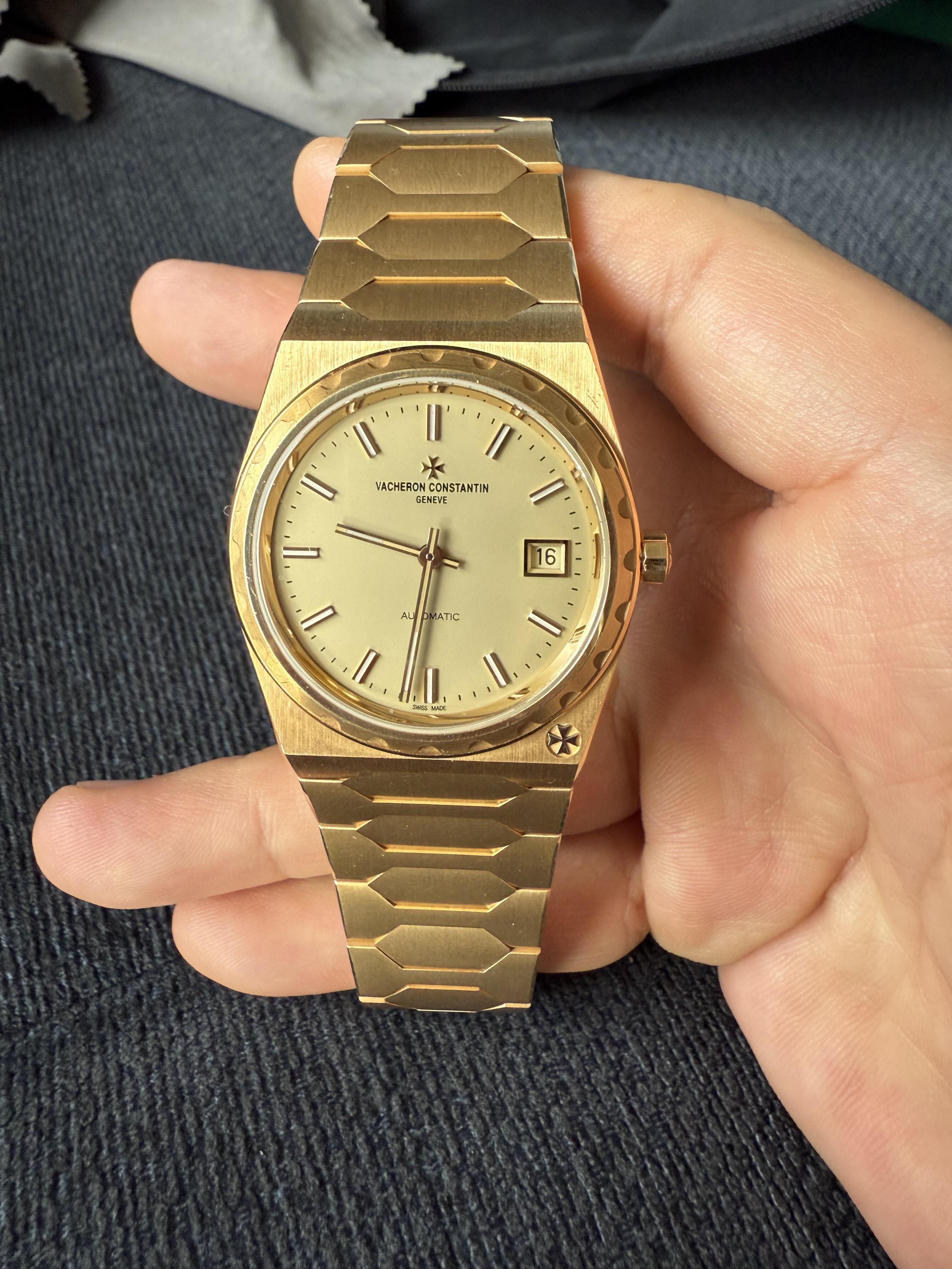 Orologio da uomo automatico Vacheron Constantin Overseas con sigillo di Ginevra