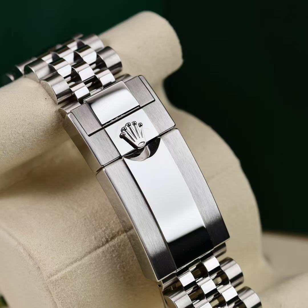 Orologio da uomo automatico meccanico Rolex GMT-Master II 126710BLRO con lunetta blu e nera e lunetta Inter Milan