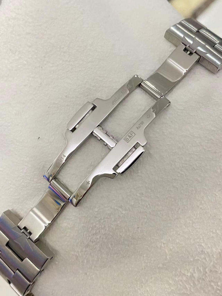 Vacheron Constantin Overseas, quadrante blu, complicazioni, orologio da uomo meccanico automatico, sigillo di Ginevra.