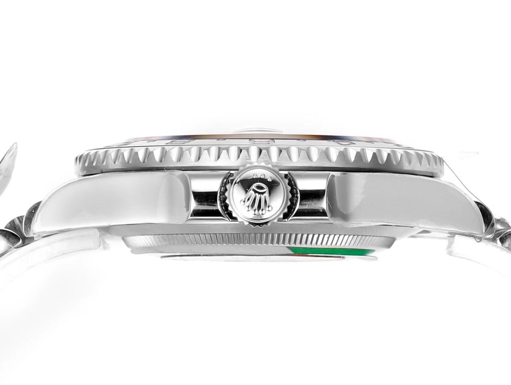 Orologio da uomo automatico Rolex GMT-Master II con lunetta nera (lunetta Inter Milan)