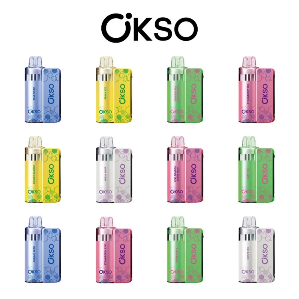 Kit sigaretta elettronica OKSO Switch Pod, 50.000 tiri, doppia modalità.
