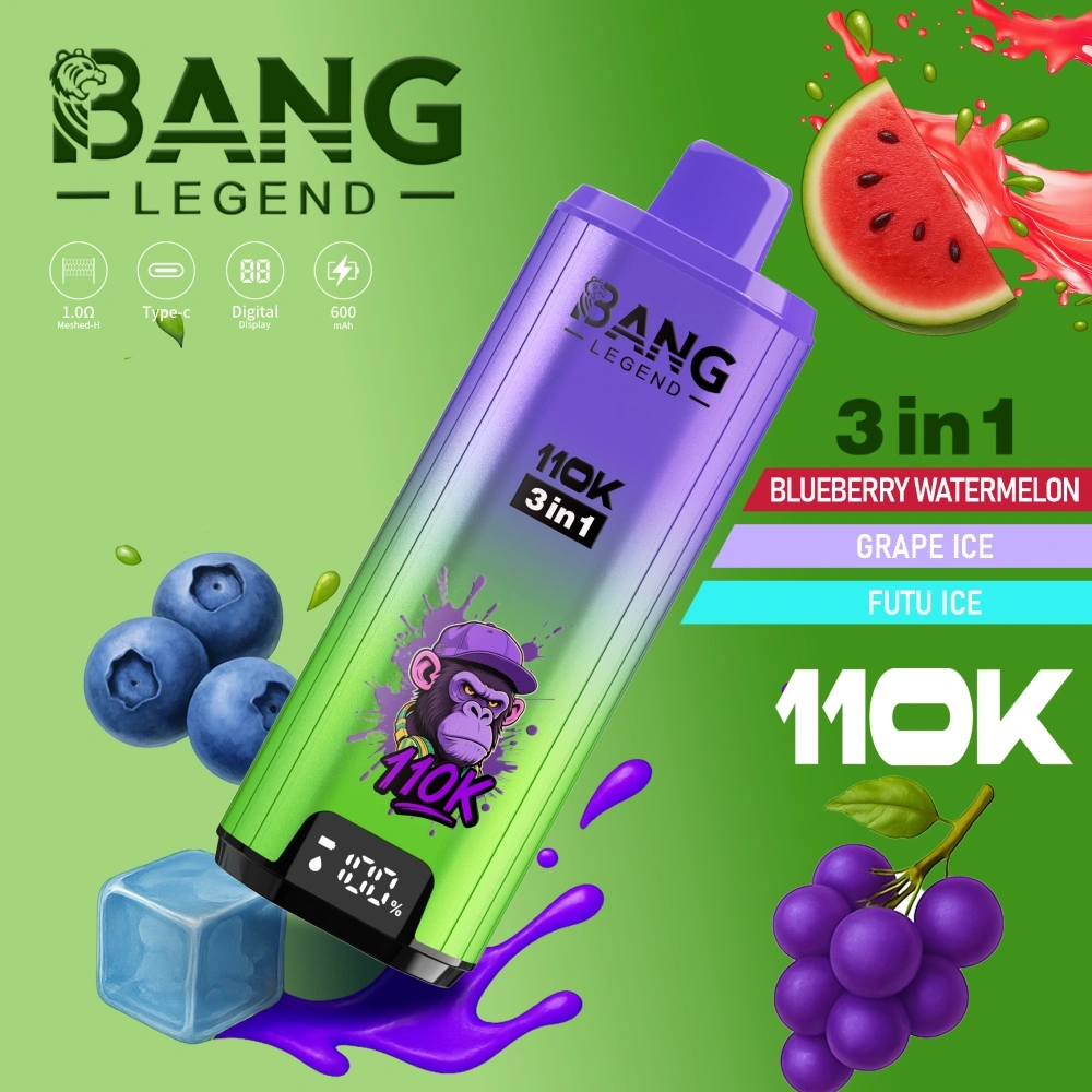 Bang Legend 110K Puffs 3 in 1 100.000 Vaporizzatore usa e getta