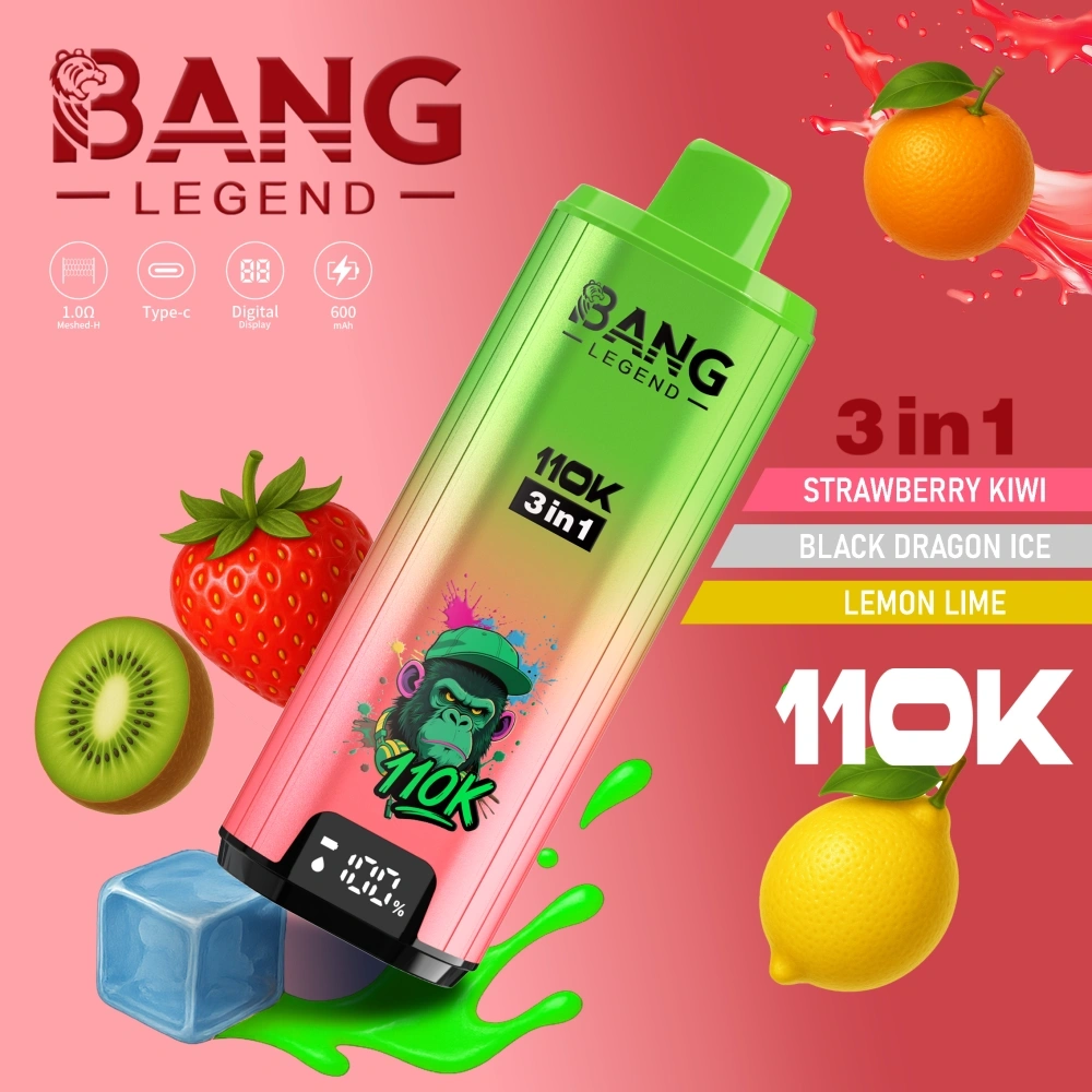 Bang Legend 110K Puffs 3 in 1 100.000 Vaporizzatore usa e getta