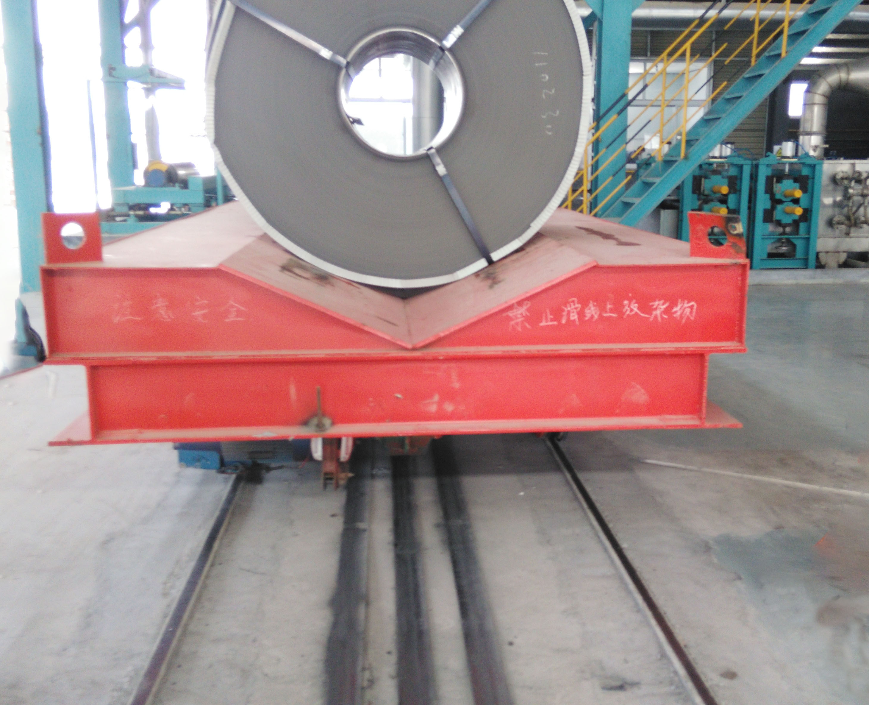 Rail Electric Flat Cart / Transfer Cart