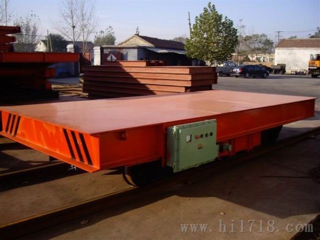 Rail Electric Flat Cart / Transfer Cart