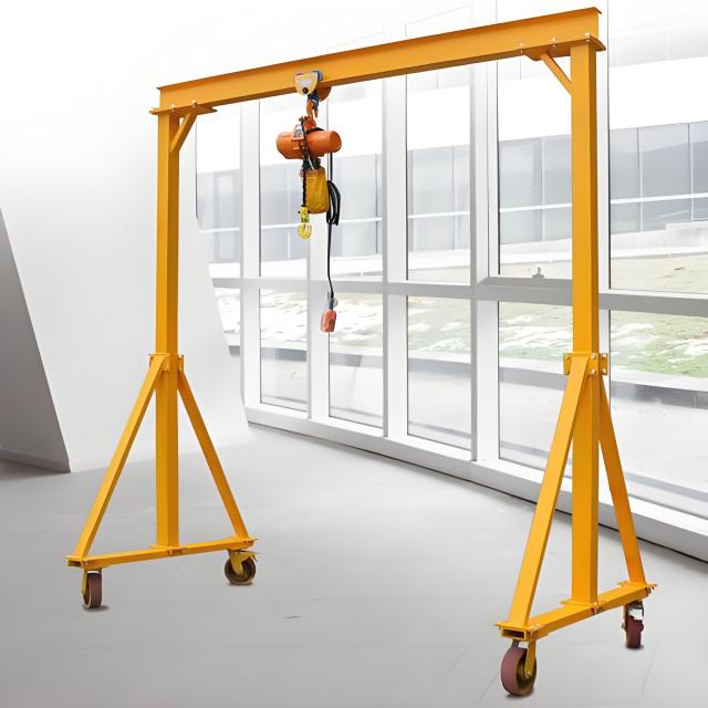 Motorized Portable Gantry Crane   Simple Electric Gantry Crane