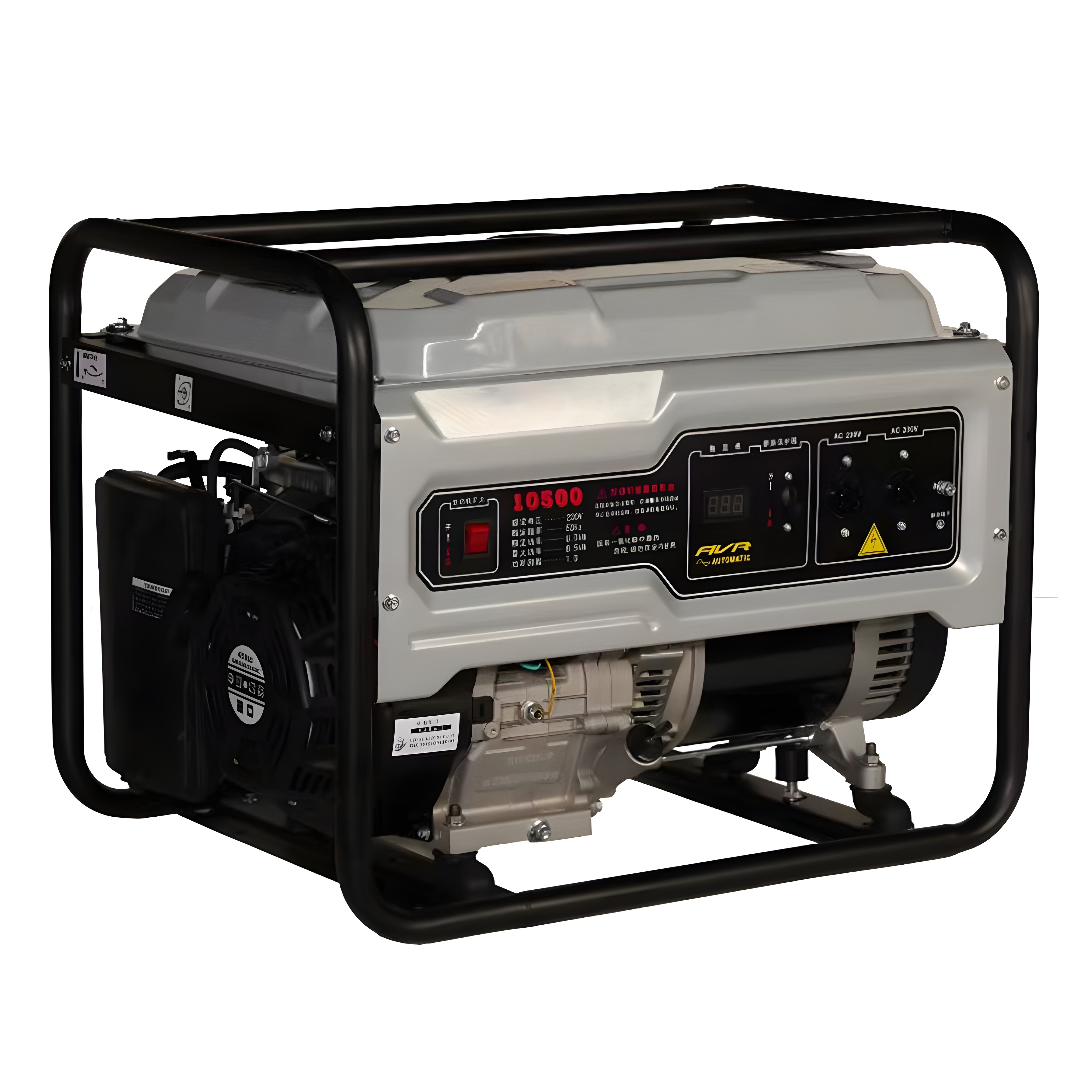 8kW Gasoline Open Frame Generator 192F Engine Customized Voltage Frequency