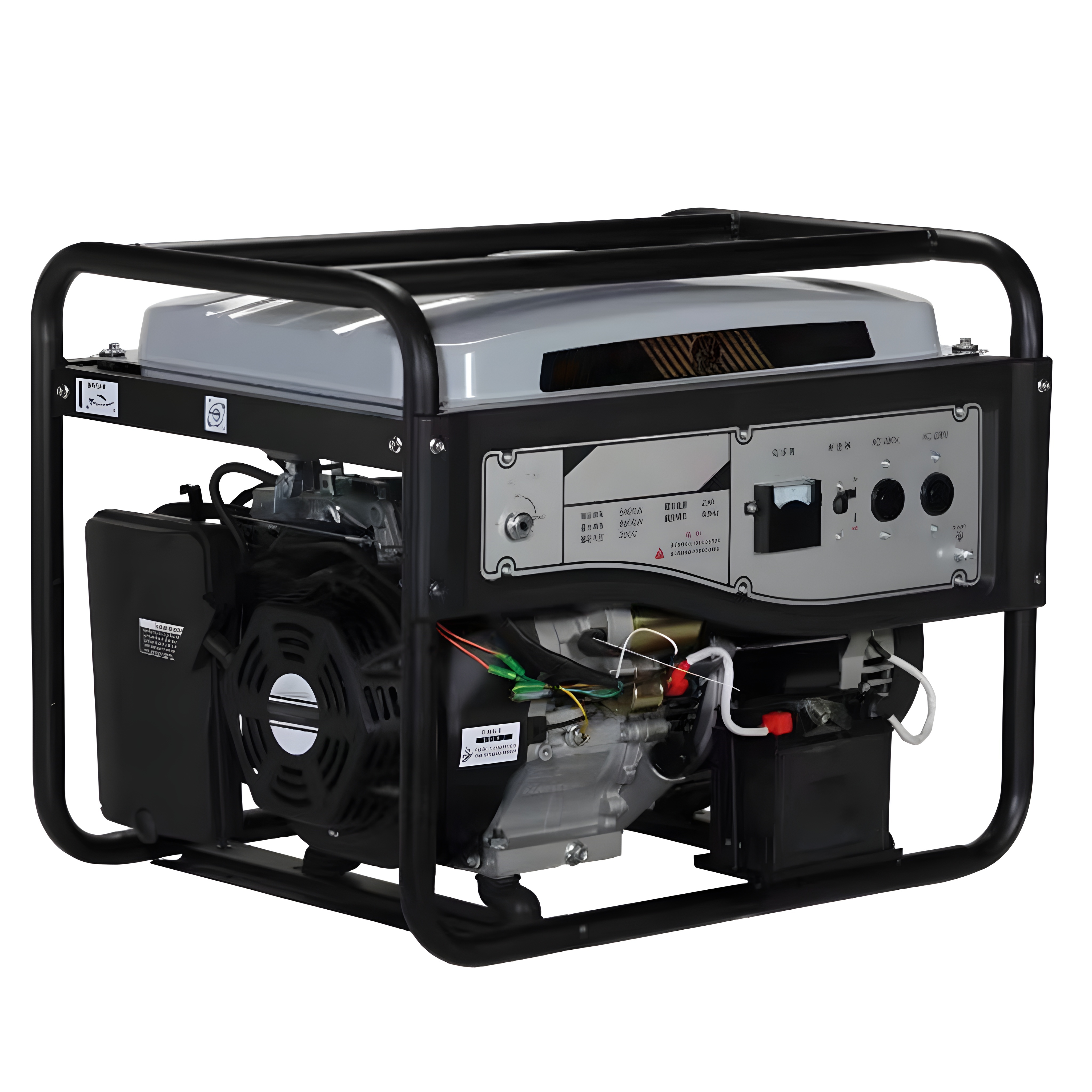 6.5kW Gasoline Open Frame Generator 190F Engine Customized Voltage Frequency
