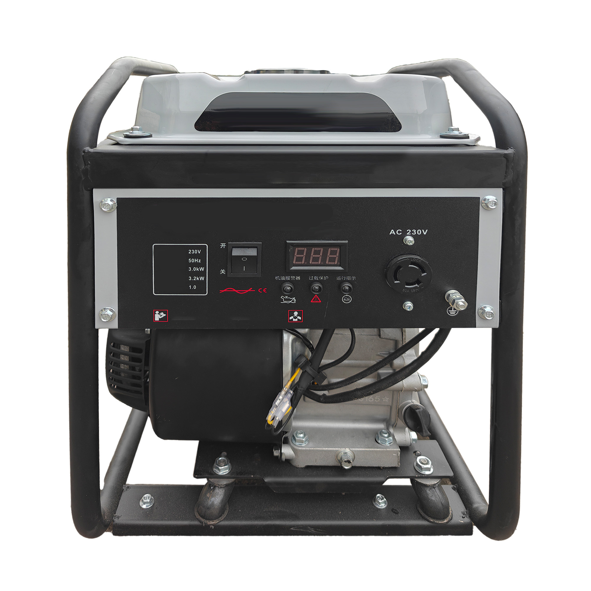 3kW Gasoline Open Frame Inverter Generator 170F Engine Customized Voltage Frequency