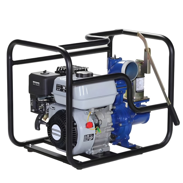 7HP Gasoline Well Priming Pump 170F Engine 3 & 4 inch Inlet & Outlet