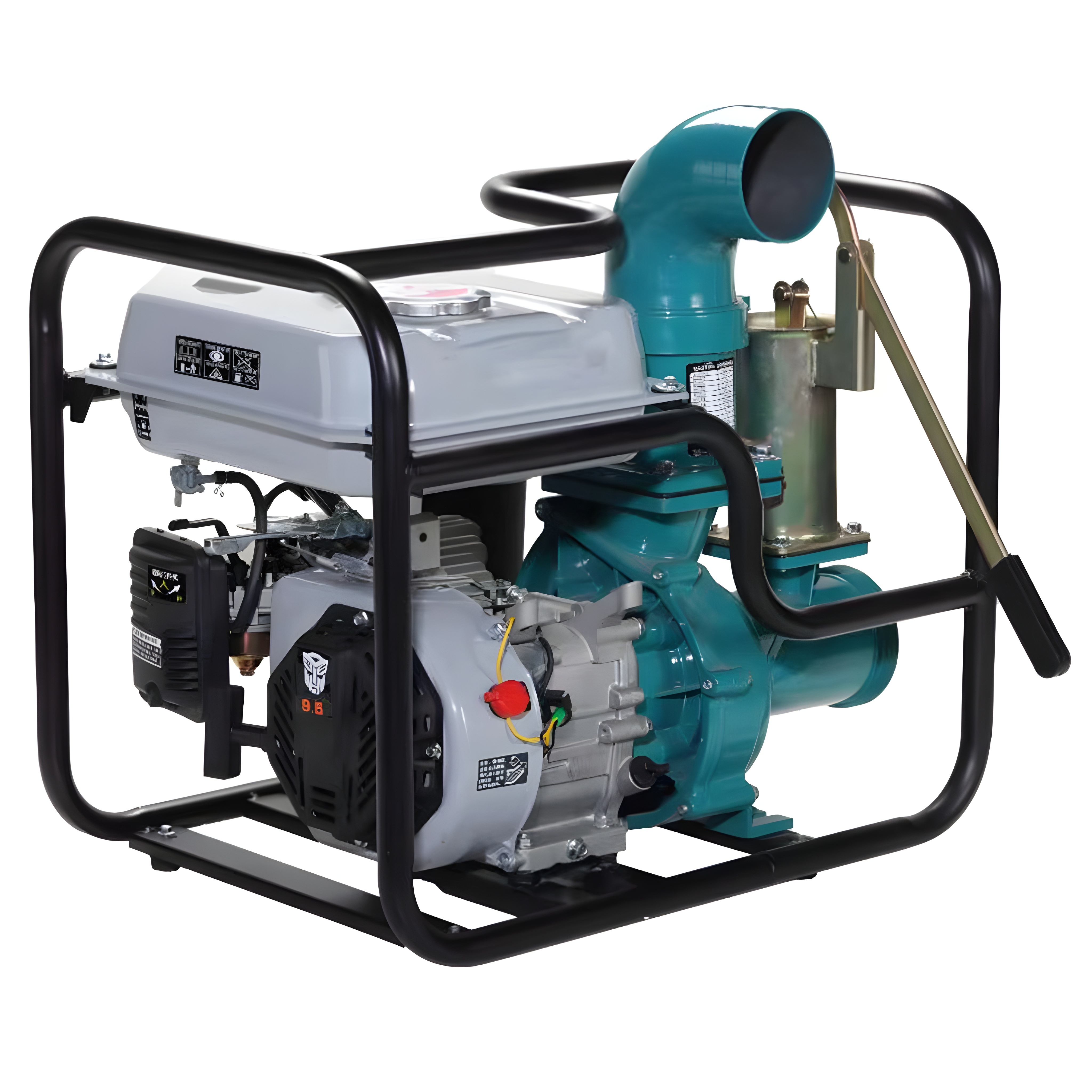 7HP Gasoline Well Priming Pump 170F Engine 3 & 4 inch Inlet & Outlet