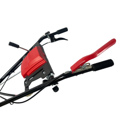 18HP Diesel Tiller Gear Type With Tire & Blade Engine 198F 32mm Shaft