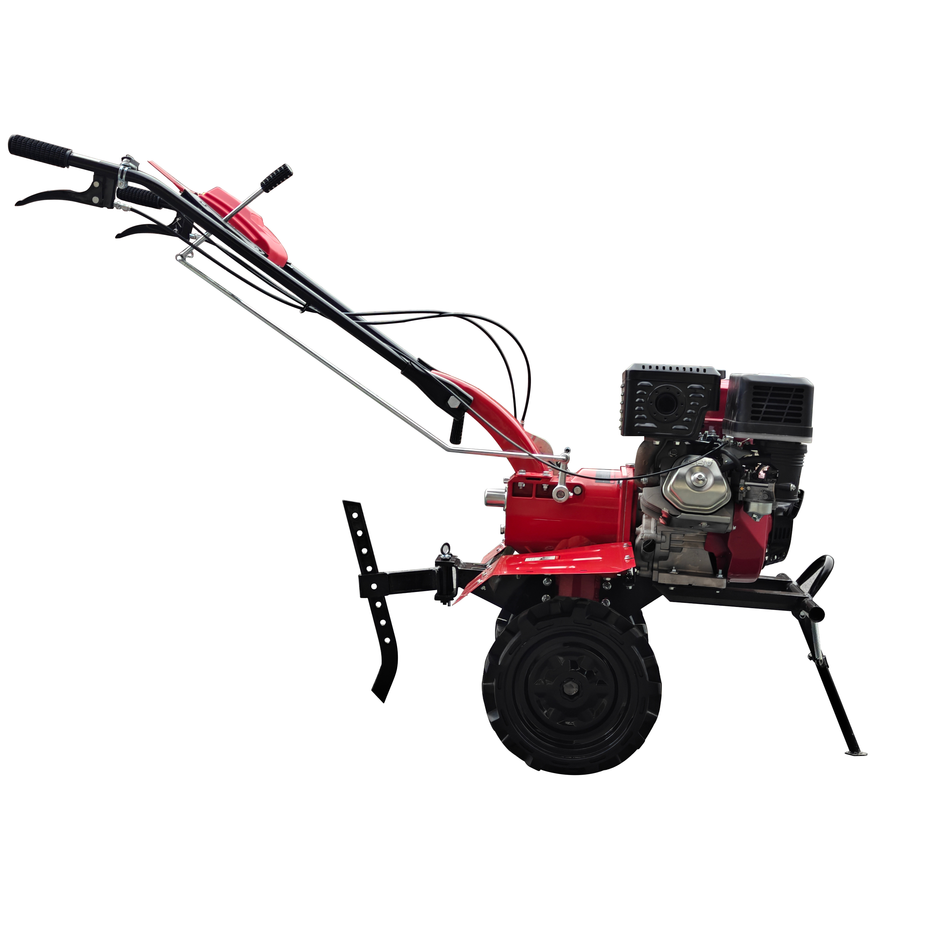9HP Gasoline Tiller Gear Type With Tire & Blade Engine 177F 32mm Shaft
