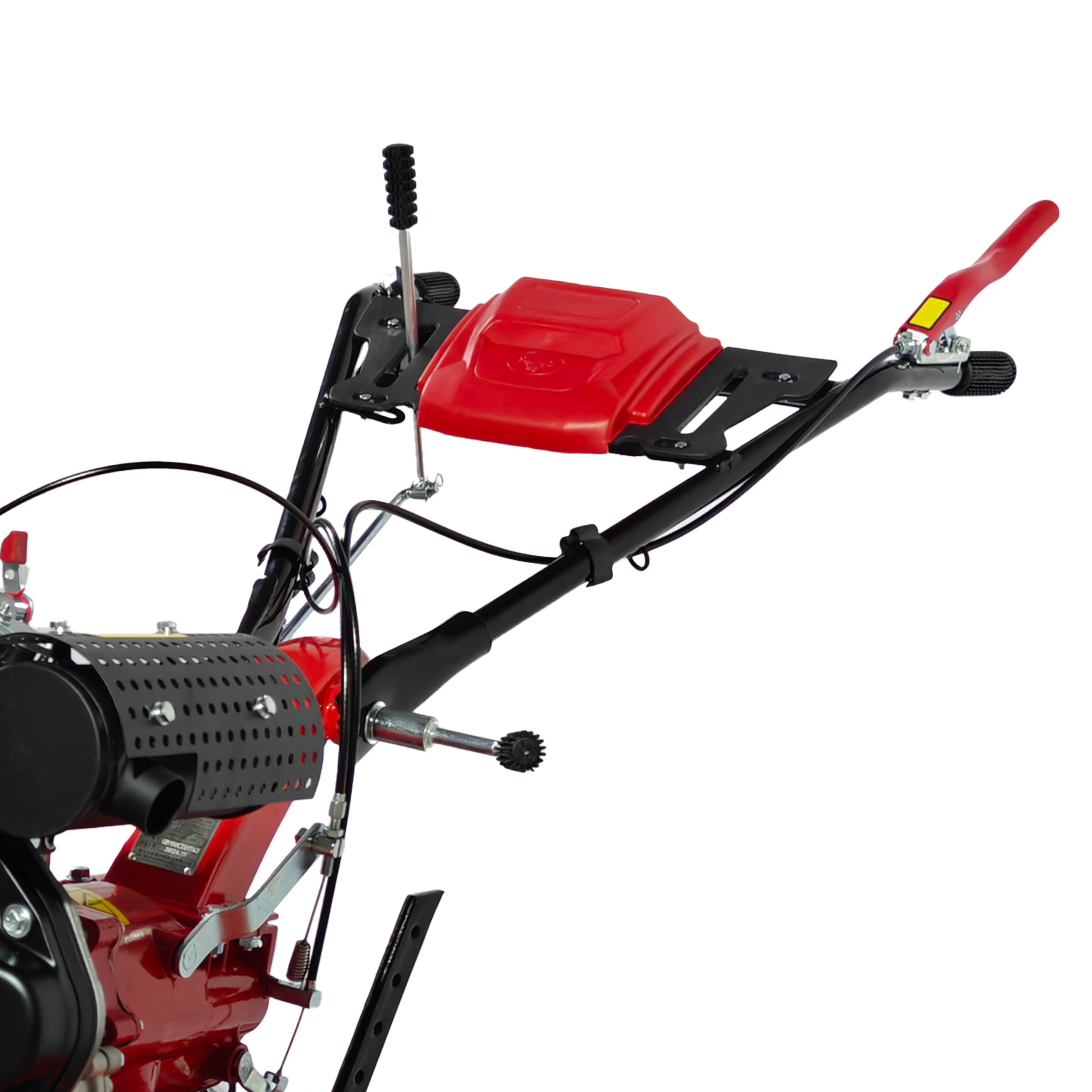 5.5HP Diesel Tiller Gear Type With Tire & Blade Engine 173F 23mm Shaft