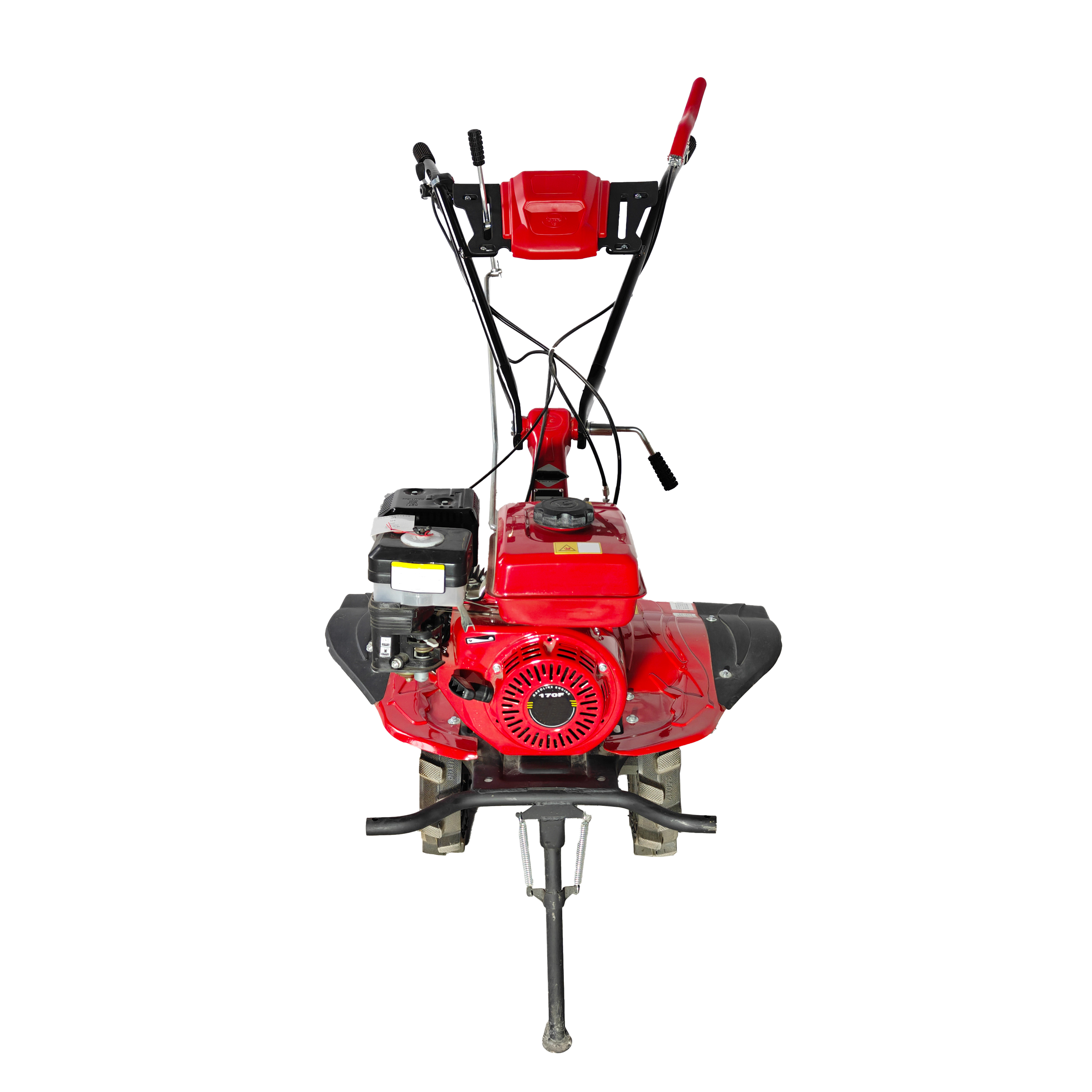 7.5HP Gasoline Tiller Gear Type With Tire & Blade Engine 170F 23mm Shaft