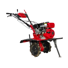 7.5HP Gasoline Tiller Gear Type With Tire & Blade Engine 170F 23mm Shaft