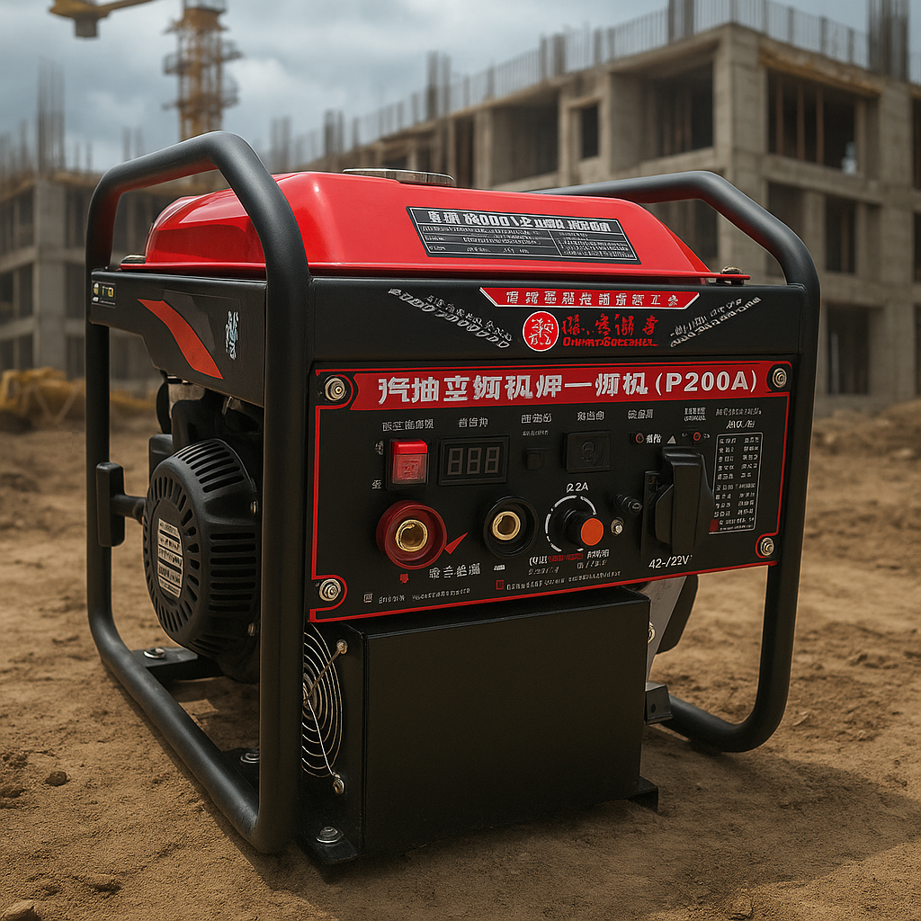 2.2kW/160A Gasoline Inverter Welding Generator Generator 170F Engine Customized Voltage Frequency