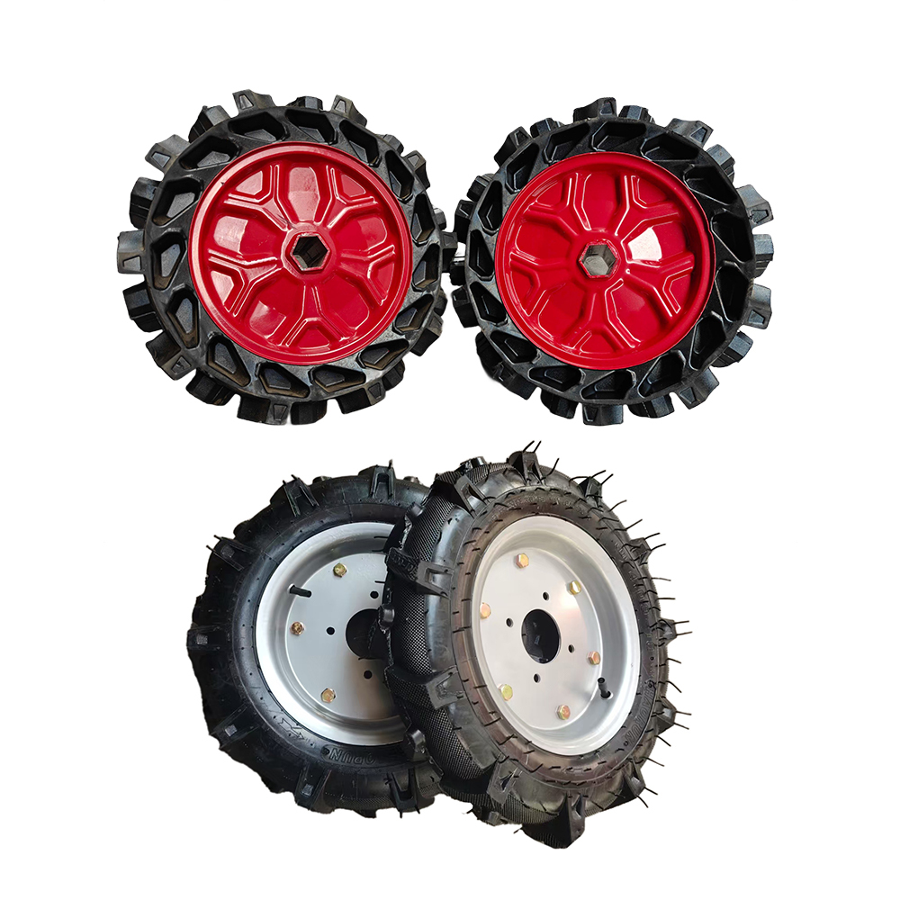 Rubber Tiller Tires Solid & Pneumatic 350-6 400-8 500-10 500-12 for Agricultural Use