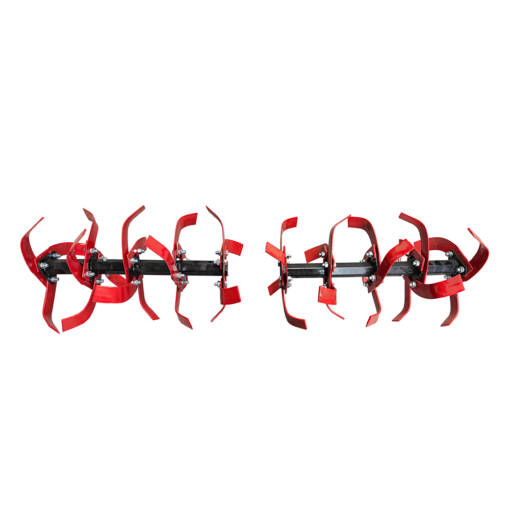 Manganese Steel Tiller Blades 24/32/38/40pcs Detachable Rotary Blades for Cultivators
