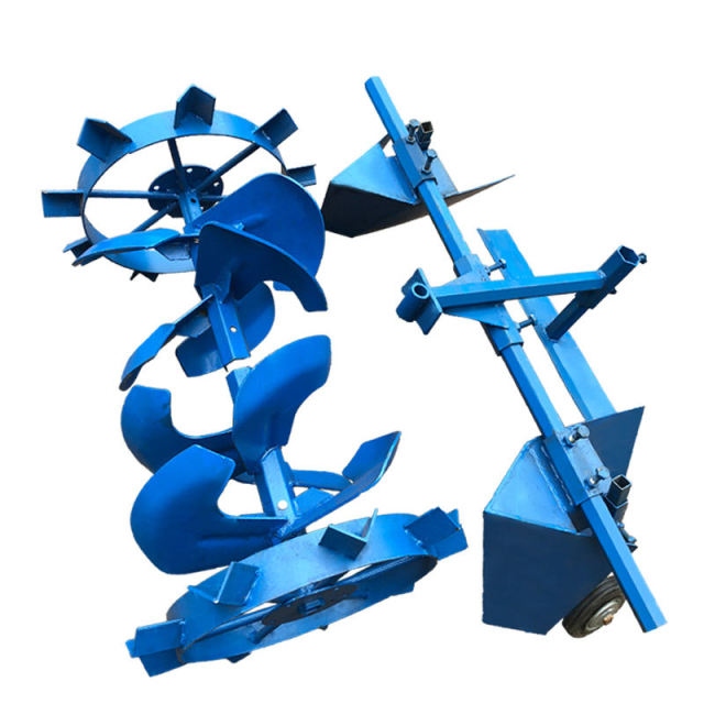 SBL Professional Box-type Furrower Set | Adjustable Bed Former with Spiral Ditching Blades