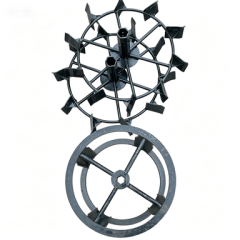 SBL High-Traction Iron Walking Wheel | Anti-skid Paddy Field Wheel for Tillers