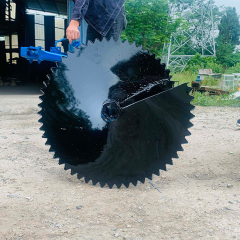 SBL Serrated Spiral Ditching Blade | Heavy-Duty Trenching Blade for Power Tillers