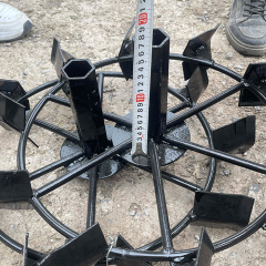 SBL High-Traction Iron Walking Wheel | Anti-skid Paddy Field Wheel for Tillers