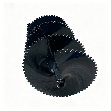 SBL Serrated Spiral Ditching Blade | Heavy-Duty Trenching Blade for Power Tillers