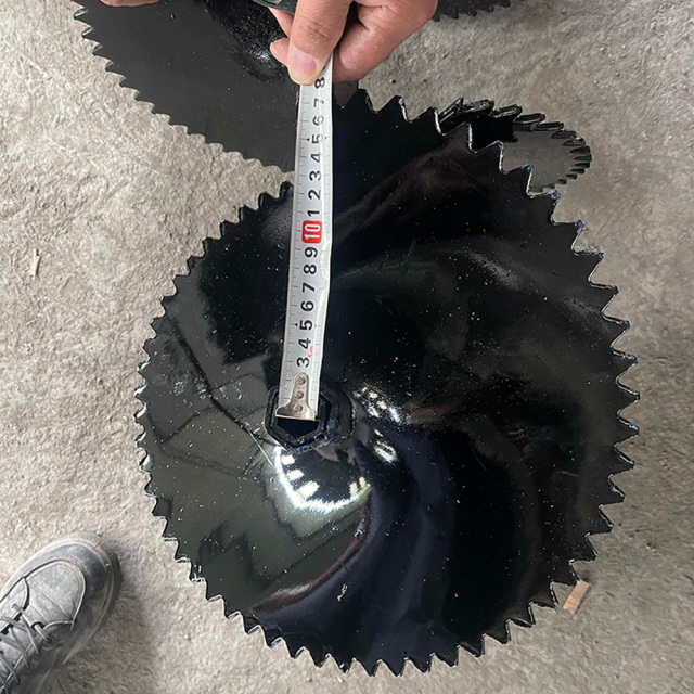 SBL Serrated Spiral Ditching Blade | Heavy-Duty Trenching Blade for Power Tillers