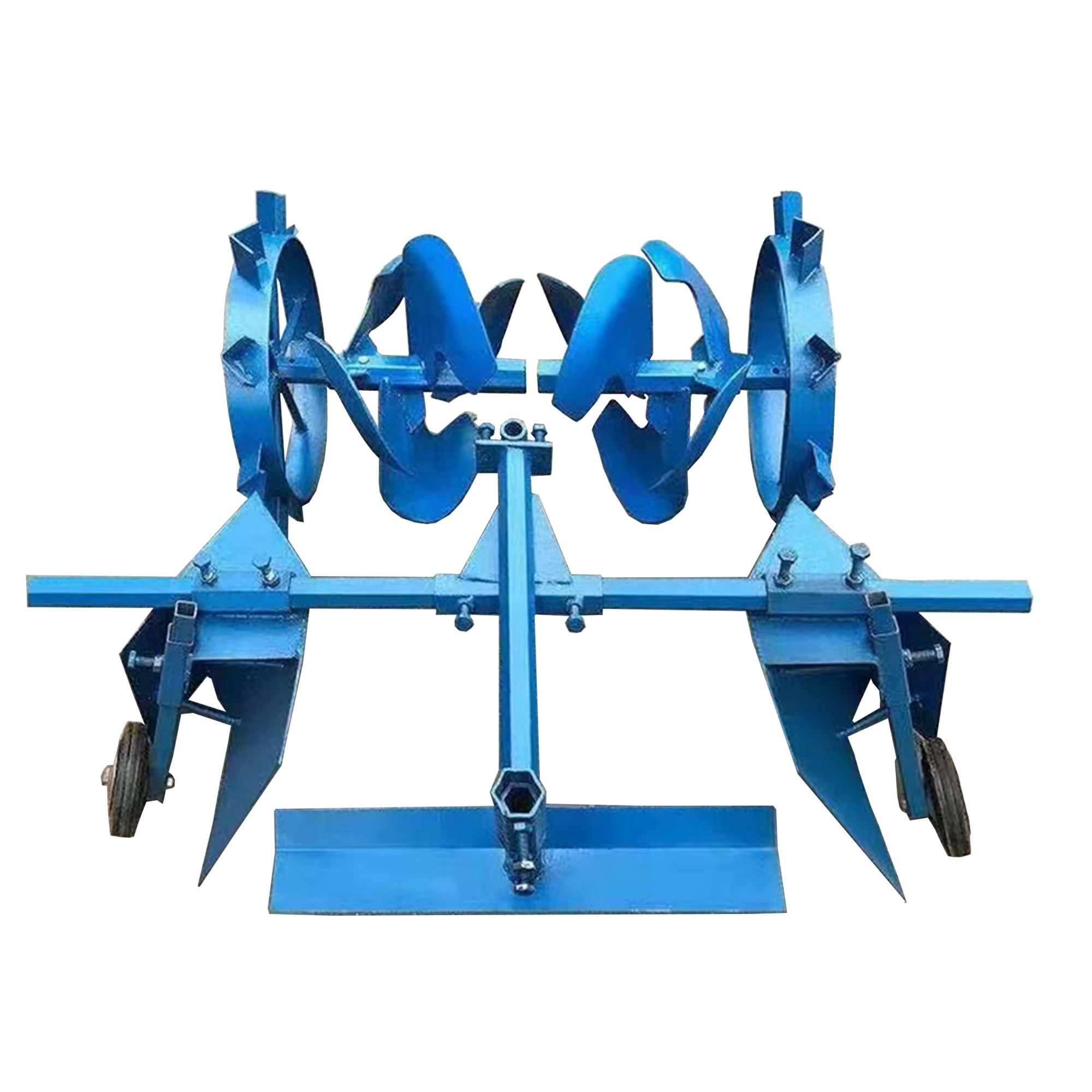 SBL Professional Box-type Furrower Set | Adjustable Bed Former with Spiral Ditching Blades