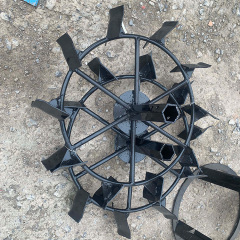 SBL High-Traction Iron Walking Wheel | Anti-skid Paddy Field Wheel for Tillers