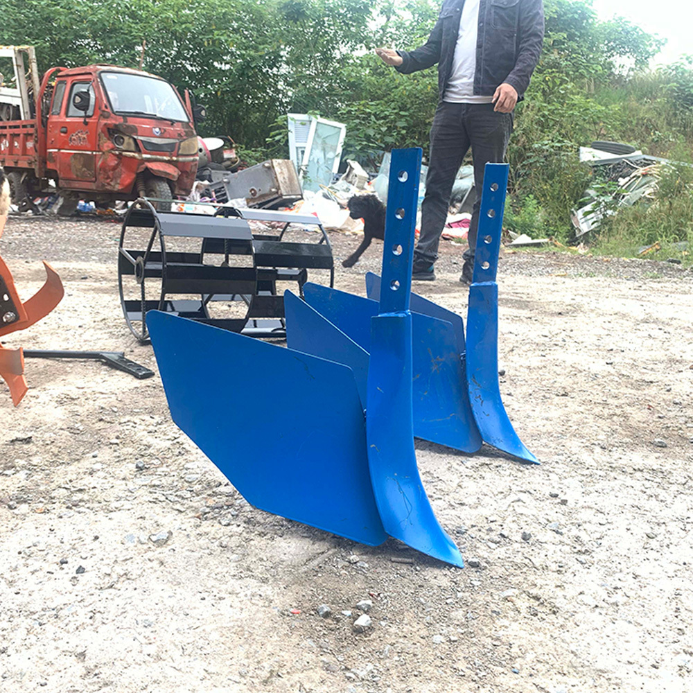 SBL Adjustable Furrower with Stability Wheel | Professional Tiller Ridger & Ditching Tool