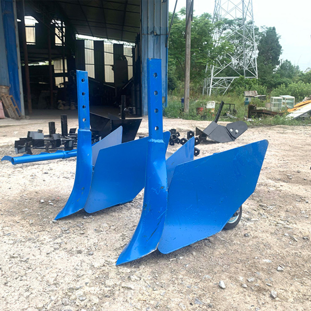 SBL Adjustable Furrower with Stability Wheel | Professional Tiller Ridger & Ditching Tool