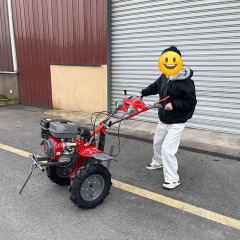 TSBL1050G Premium Upgraded Power Tiller | 9HP Gasoline Cultivator with LED Lights