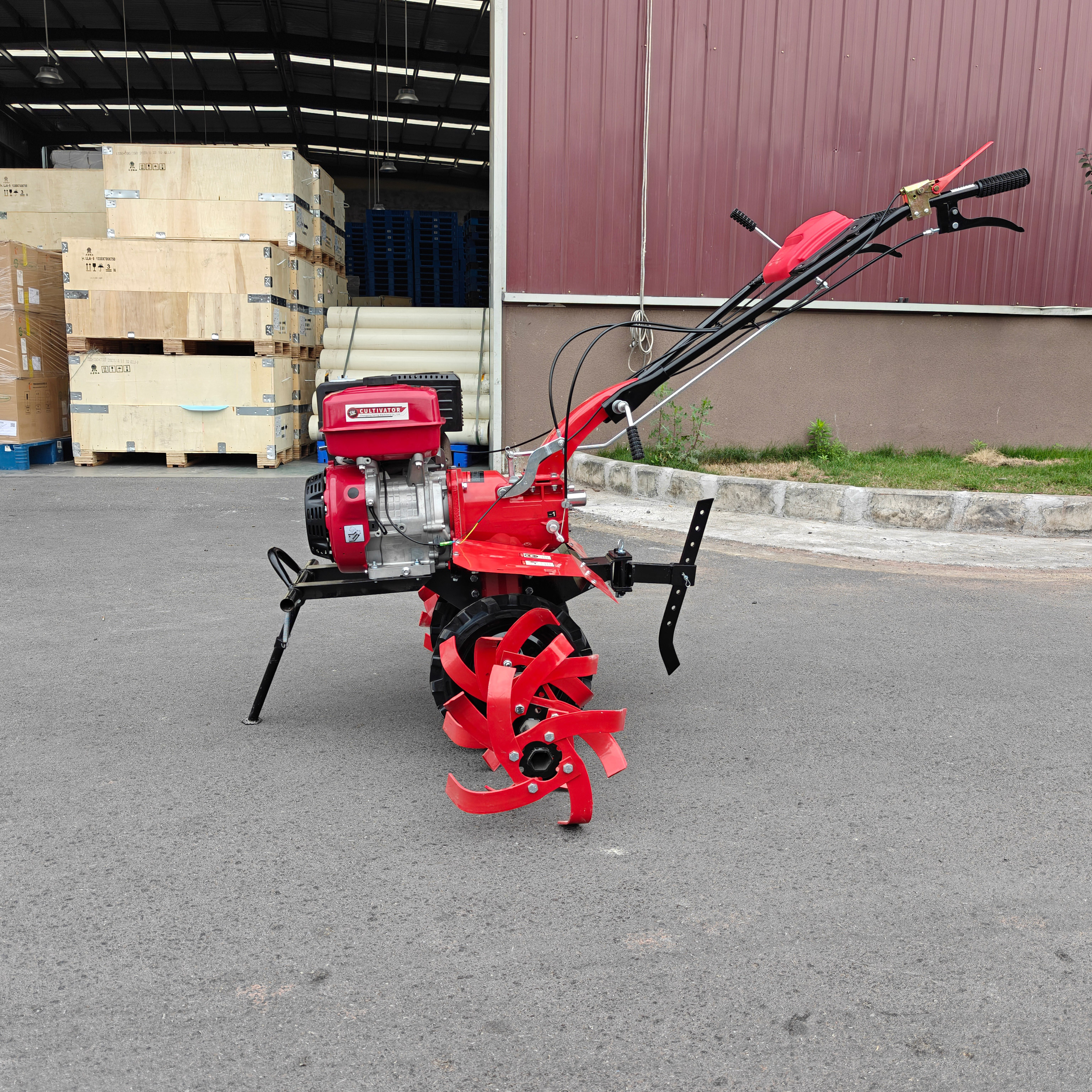 TSBL1350G 12HP Heavy Duty Gasoline Tiller with 1400mm Wide Blades