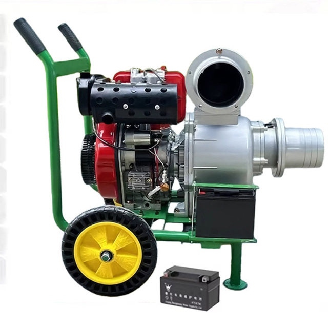 15HP Diesel Self Priming Pump 192F Engine 6 inch Inlet & Outlet